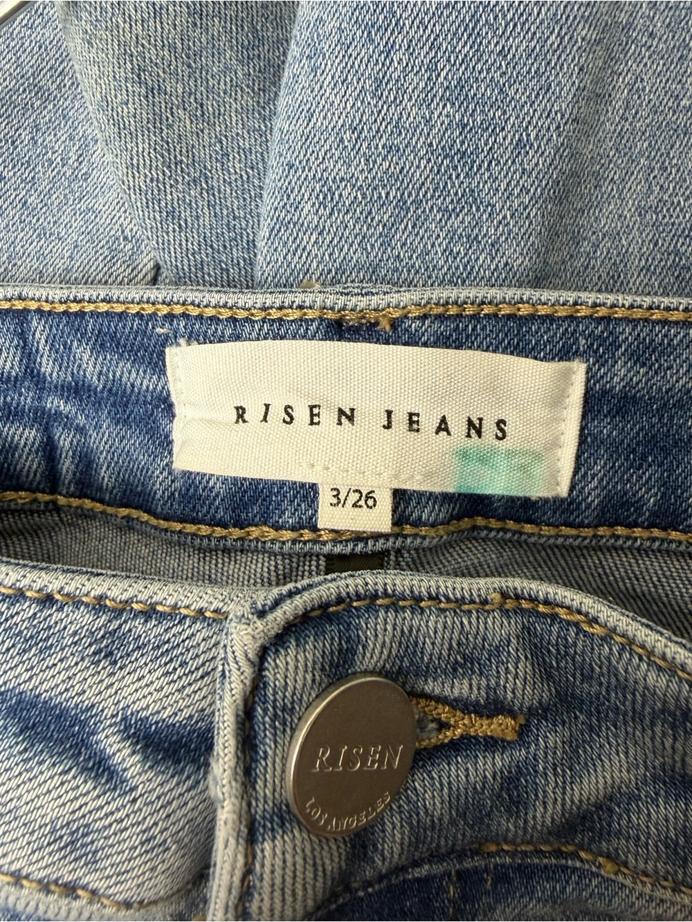 Risen Jeans Wide leg high rise Women's Sz 26 - Picture 8 of 8